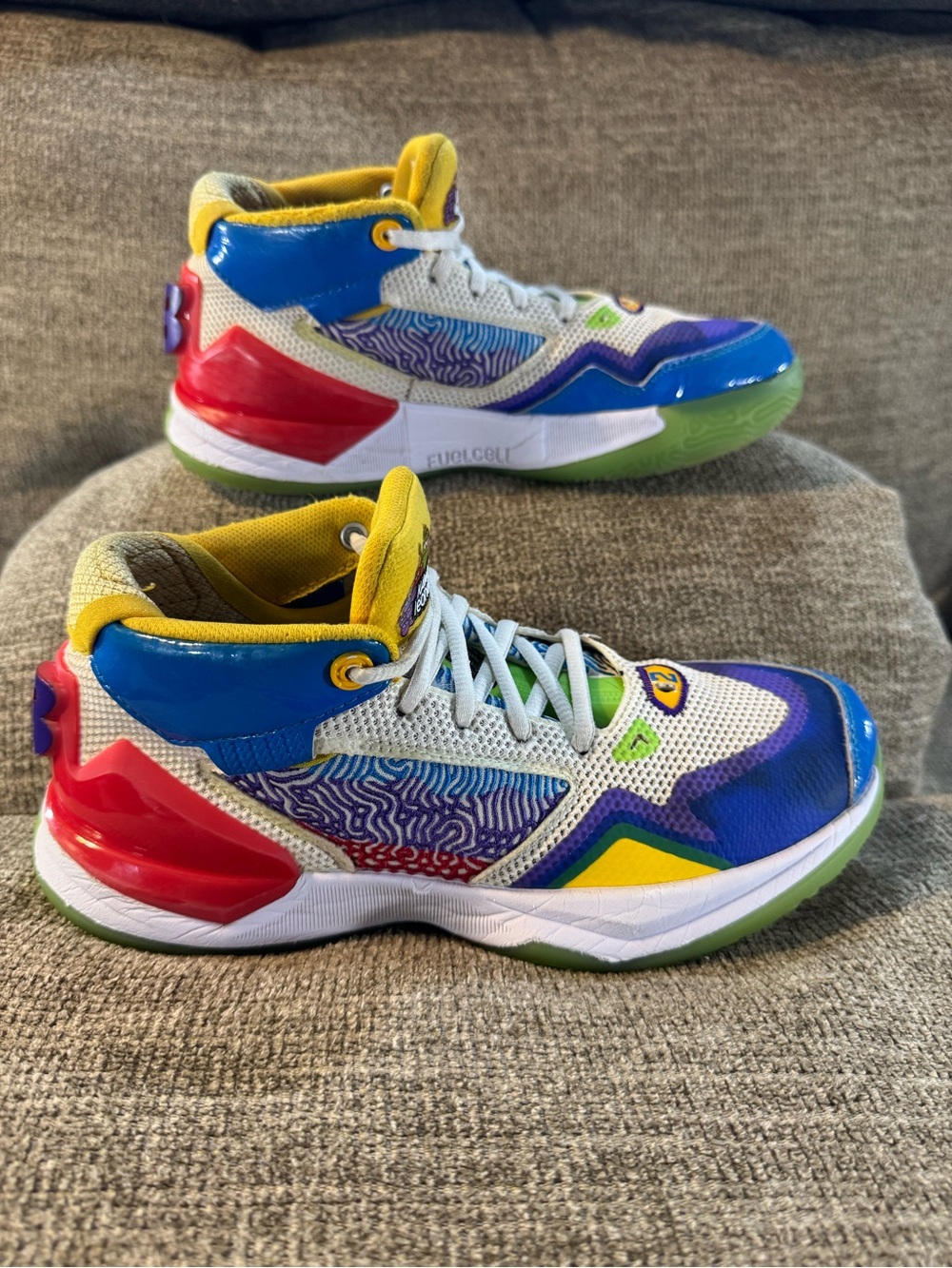 New Balance KAWHI Jolly Rancher Original Flavors NBA Kawhi Leonard Kids Size 5.5